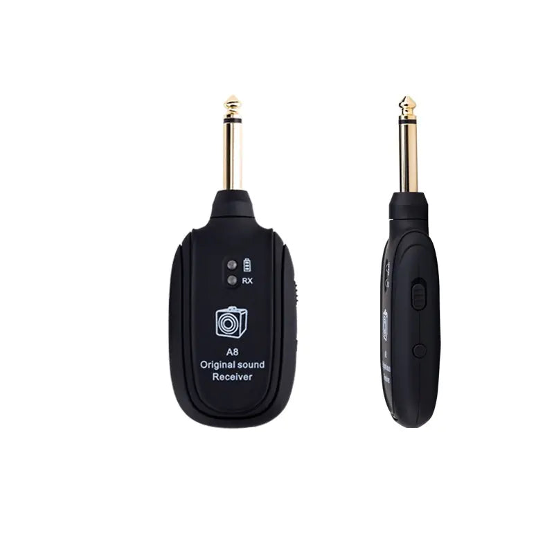 Wireless Guitar System with Transmitter and Receiver