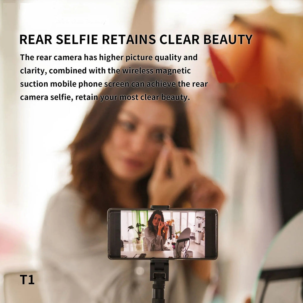 Magnetic Cell Phone Vlog Self Timer Monitor Screen Using Rear Camera Monitor For Live Streaming Creating Content Self-Timer Innova Techno