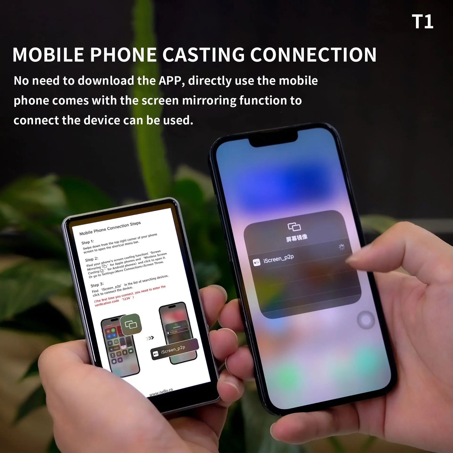 Magnetic Cell Phone Vlog Self Timer Monitor Screen Using Rear Camera Monitor For Live Streaming Creating Content Self-Timer Innova Techno