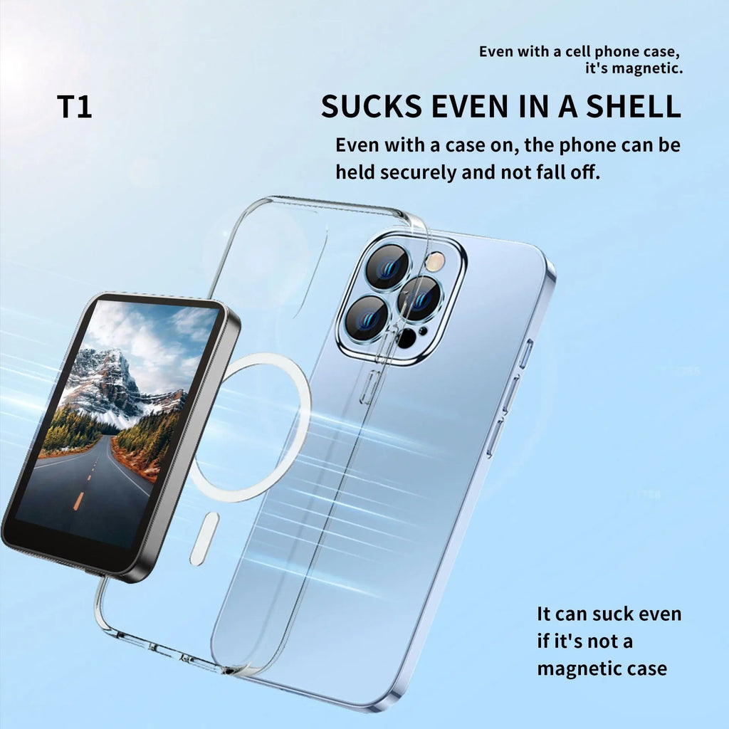 Magnetic Cell Phone Vlog Self Timer Monitor Screen Using Rear Camera Monitor For Live Streaming Creating Content Self-Timer Innova Techno