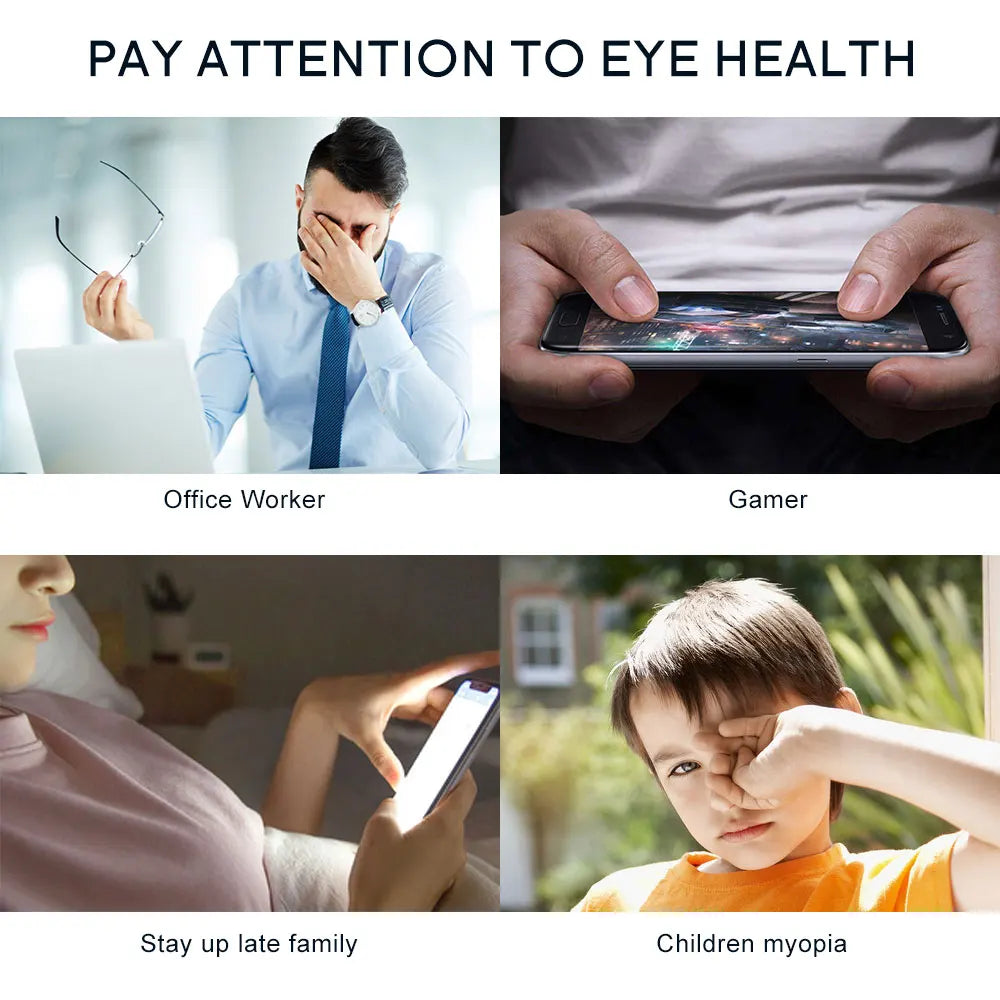 6D Smart Airbag Vibration Eye Massager Eye Care Instrumen Heating Bluetooth Music Relieves Fatigue And Dark Circles With Heat Innova Techno
