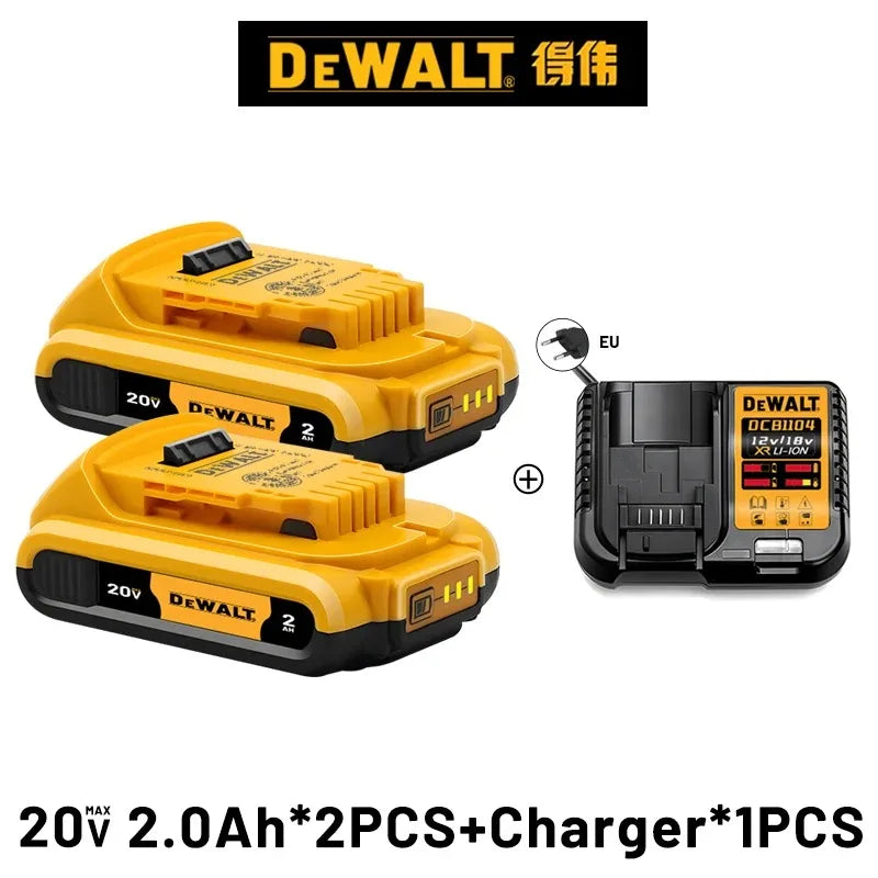 DeWALT 100% Original Battery 20V/60V 6Ah 9Ah MAX FlexVolt for DCB606 DCB205 DCB206 DCB209 DCB182 Power Tool with Charger