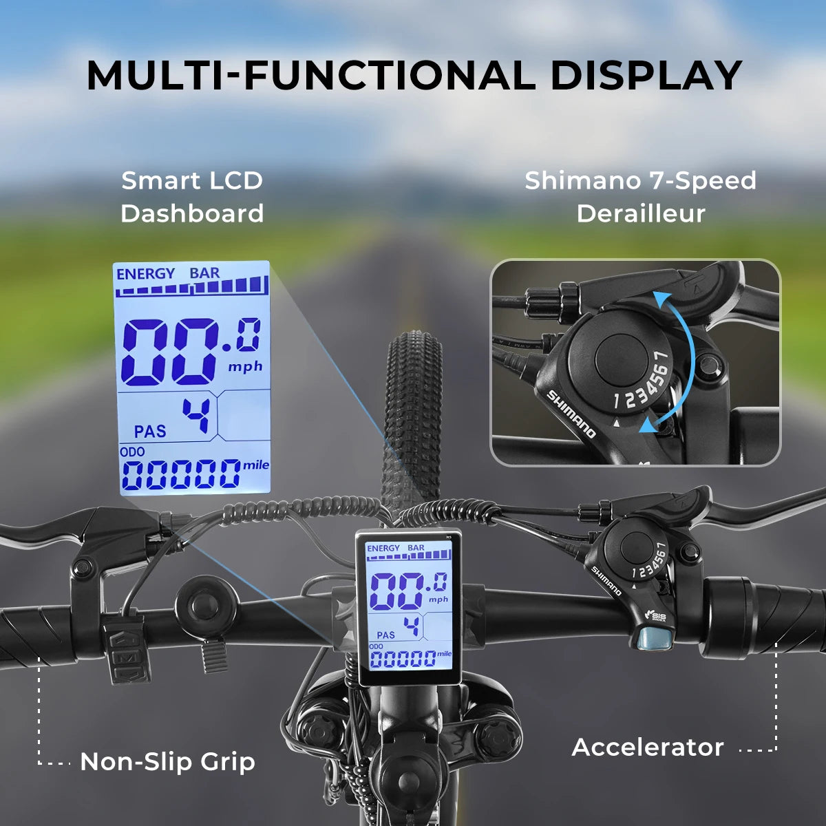 DYU M26 Electric Bicycle 1000W Peak Motor 60WH Removable Battery Electric Bike 26 Inch Mountain E-bike UL2849