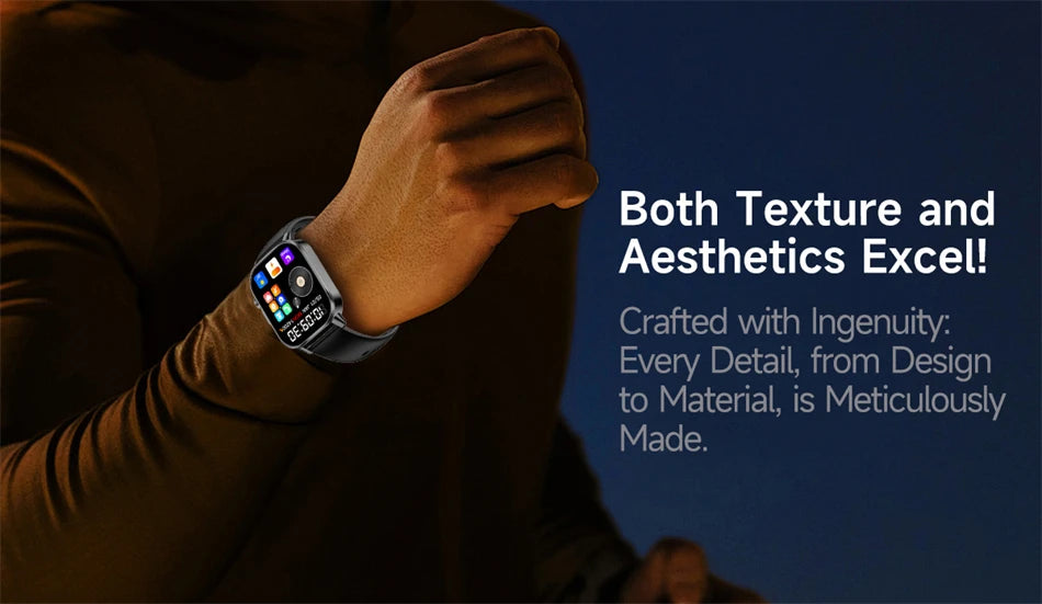 2026 New Model Uric Acid & Lipid Health Analysis Smart Watch Men ECG+PPG Bluetooth Call 2.01-inch Flashlight Smartwatch Women Innova Techno