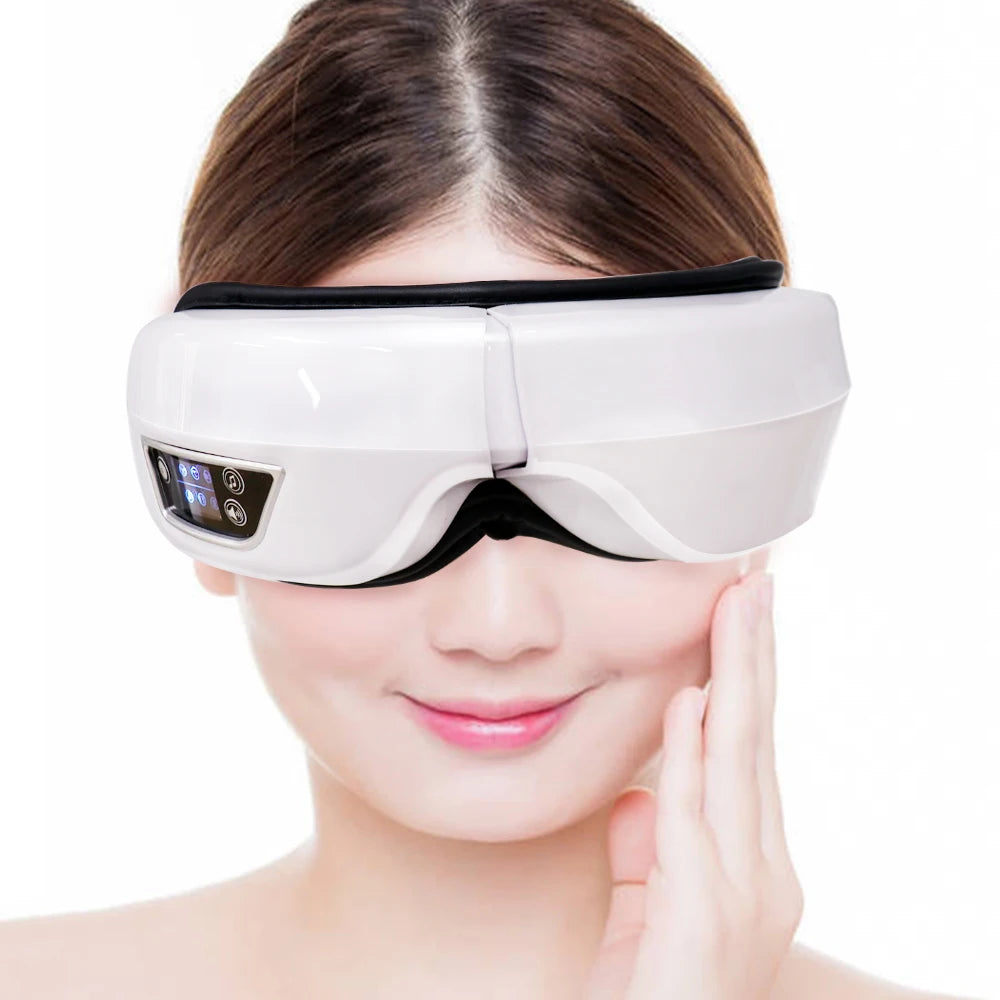Relieves Fatigue Eye Massager Airbag Pressure Kneading Massage Device Relax Eye Improve Sleep 3D Vibration Eye Care Home Use