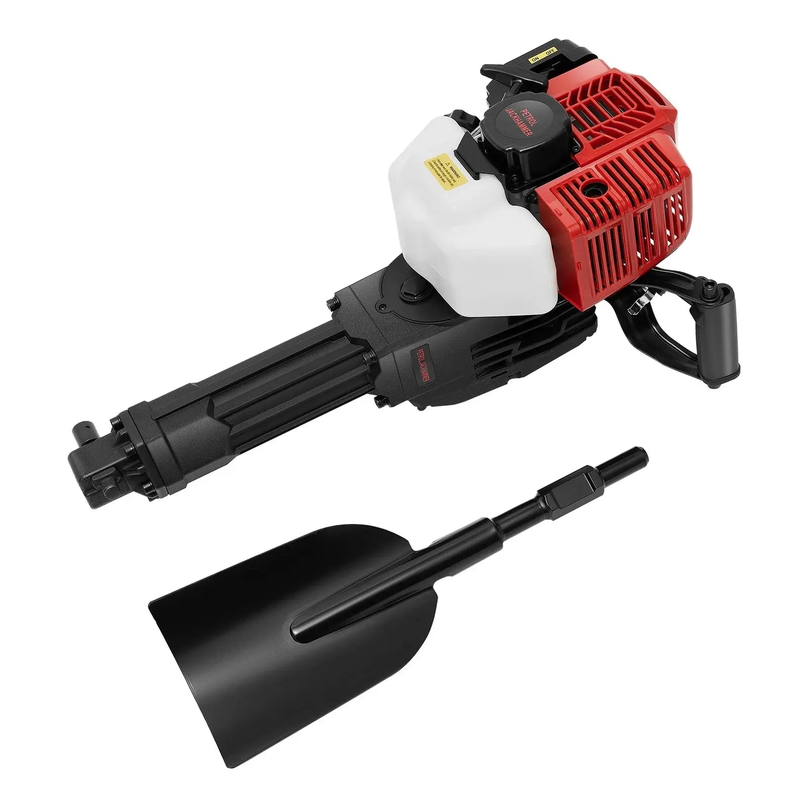52cc Gas Powered Portable Garden Tree Digger 1900W 2-Stroke Tree Digging Machine Tree Excavator for Digging Root Cutting Innova Techno