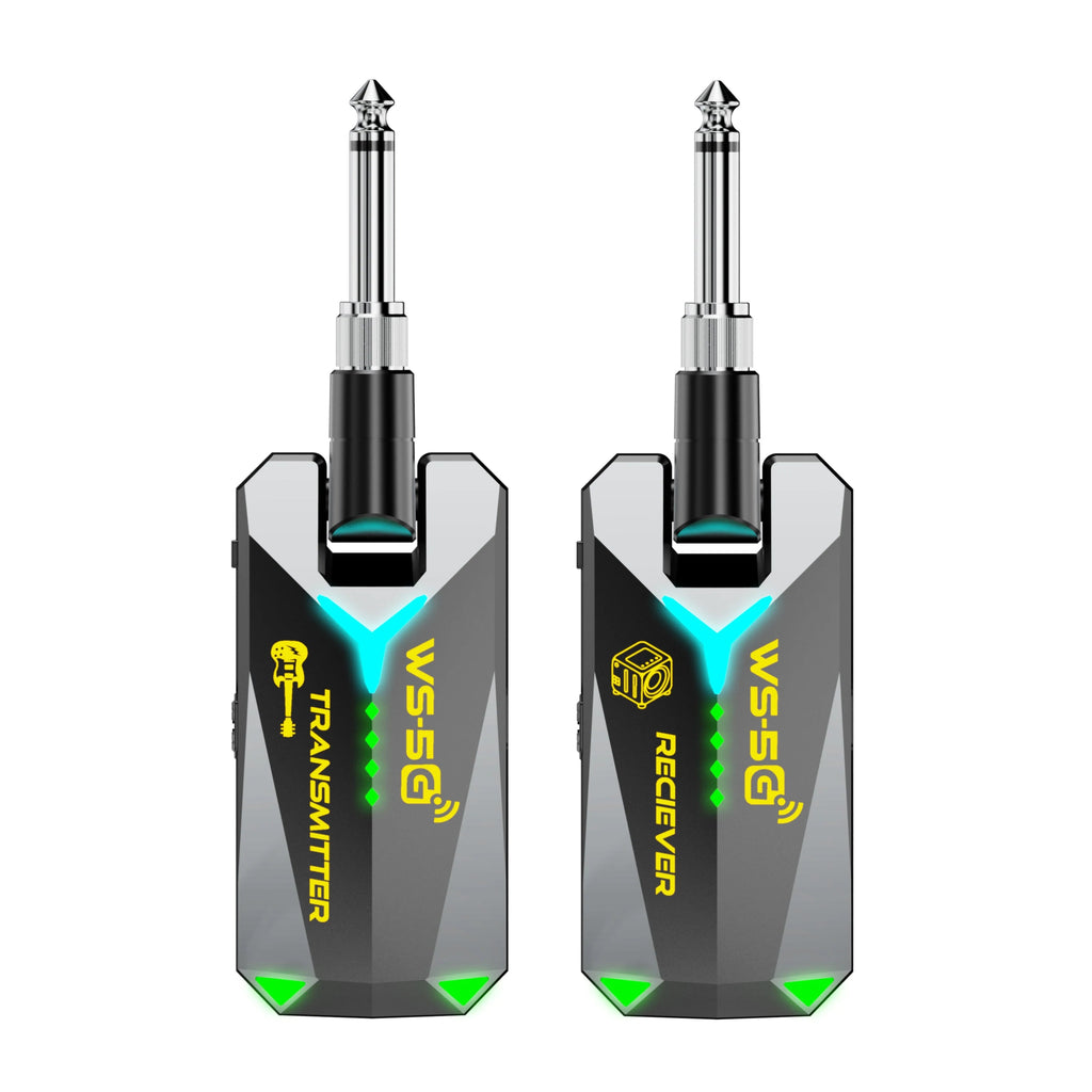 JAMJUM 5.8G Wireless Audio System with 6.35/3.5mm Audio jack Rechargeable Battery holiday gift Innova Techno