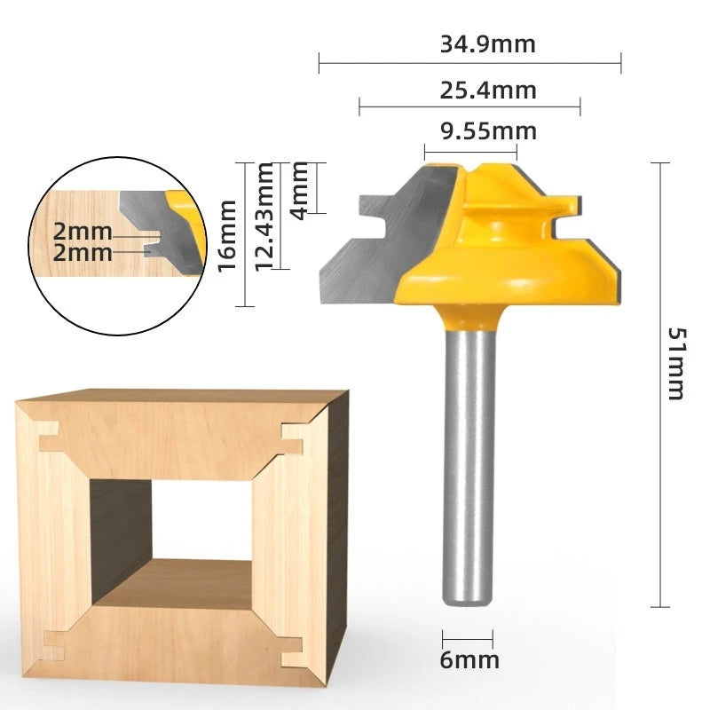 45 degrees CNC Solid Carbide Milling Cutter,woodworking router bit,Floor knife,mortise end mill,cabinet wood tool Innova Techno