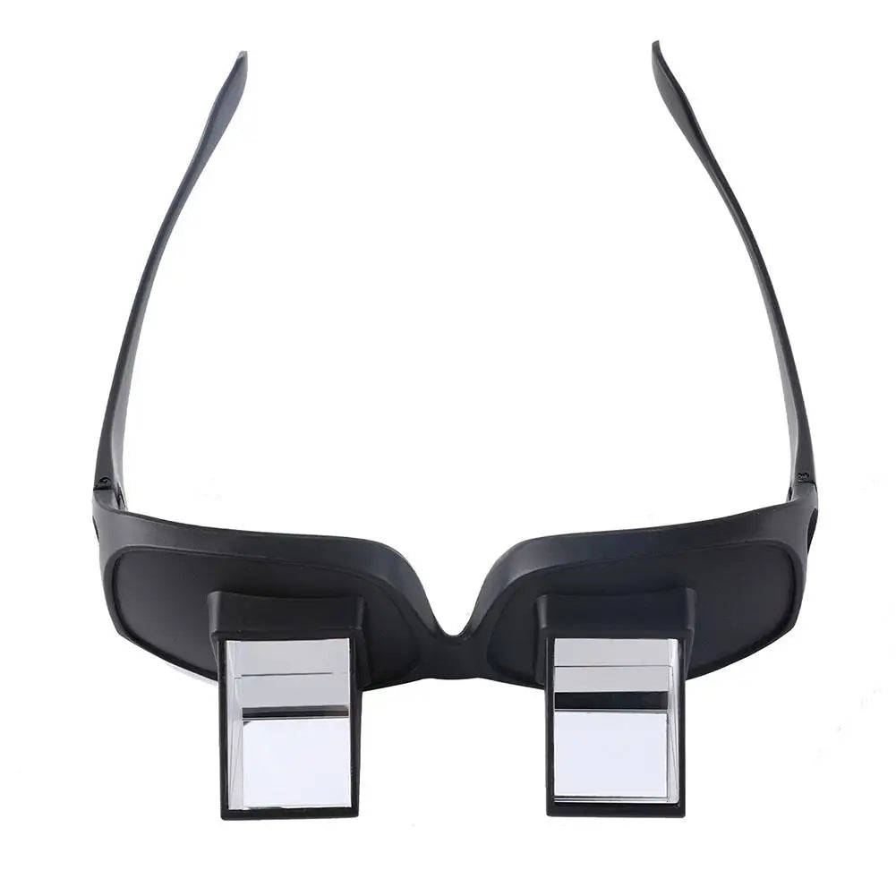 Lazy Eyeglasses Lazy Reading Glasses Prismatic Periscope Horizontal Glasses Lying Down Bed Reading Watching HD Readers Glasses Innova Techno