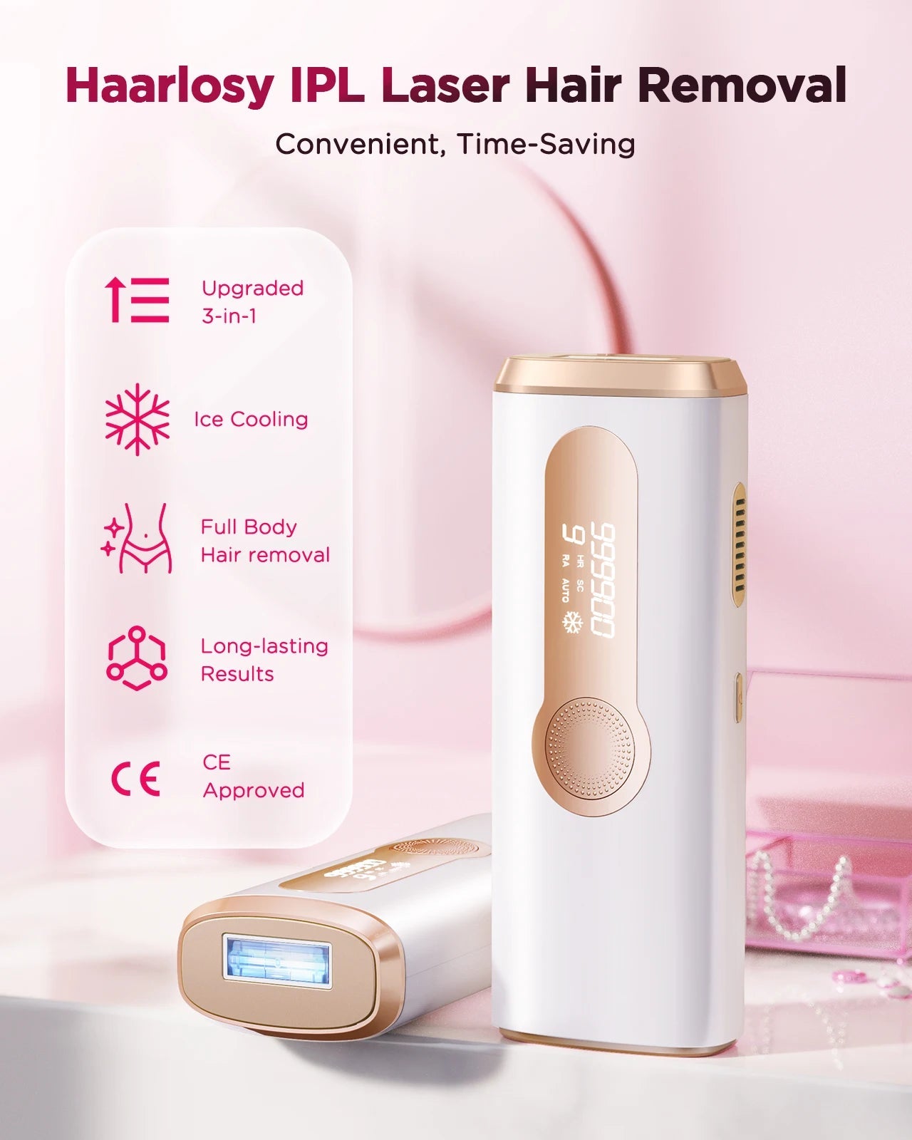 990000 Flash Laser Epilator IPL Hair Removal For Men and Women Body Bikini Facial  Permanant Painless IPL Hair Remover Machine Innova Techno