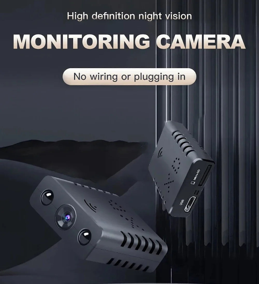 XD 1080P WiFi Mini Camera Smart Wireless Camcorder IP Camera Sport Camera Night Vision Remote Security Protection Video Recorder Innova Techno