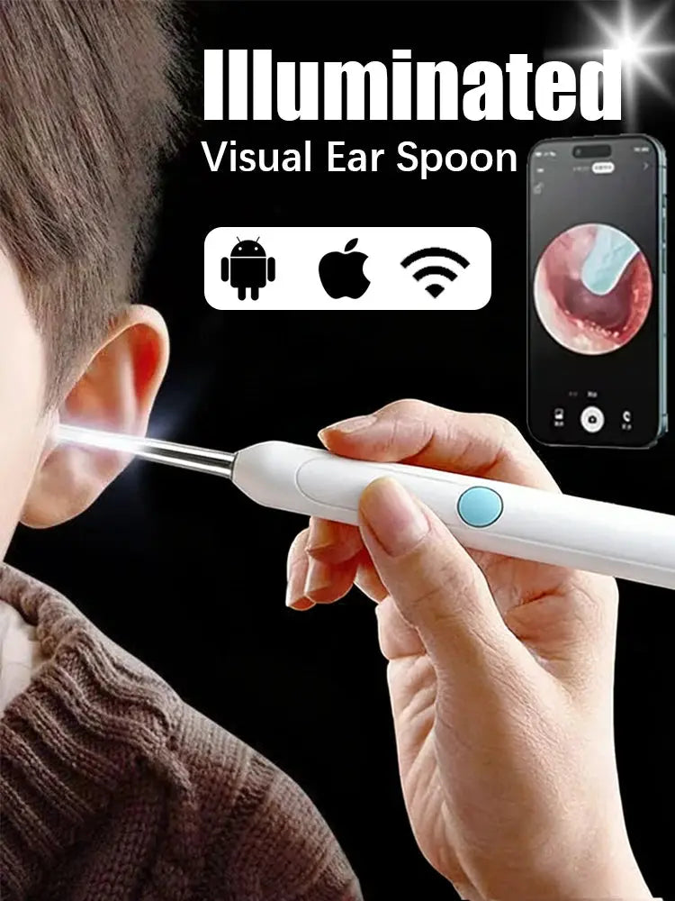 Generation-2,Visual Ear Wax Cleaner Camera Safe Earwax Removal Endoscope Ear Cleaning Tools Ear Care,Black,white styles,Hot sale Innova Techno