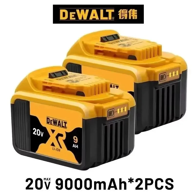 DeWALT 100% Original Battery 20V/60V 6Ah 9Ah MAX FlexVolt for DCB606 DCB205 DCB206 DCB209 DCB182 Power Tool with Charger