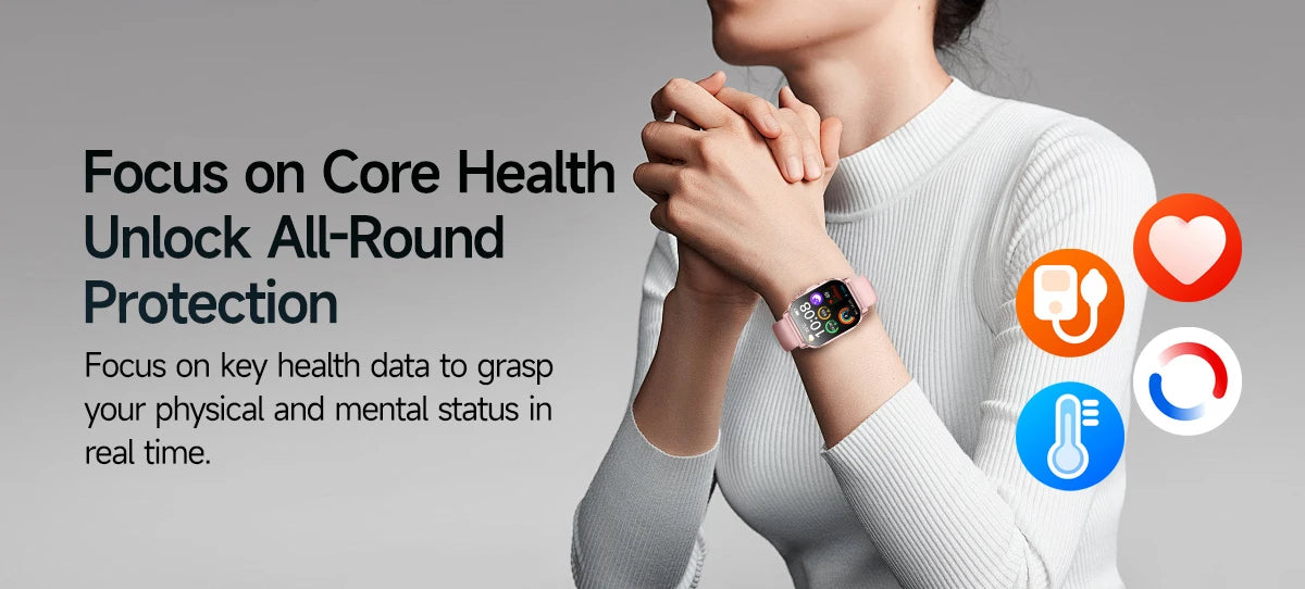 2026 New ECG+PPG Smart Healthy Diagnosis Surveillance Body Analysis Blood Pressure Lipid Uric Acid Health Smart Watches For Men
