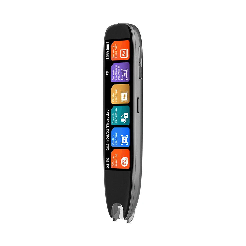 Translation Pen 142 Languages Smart Scanner Translator Pen Intelligent Scanning Point Reading Recording Pen for Teacher Student Innova Techno