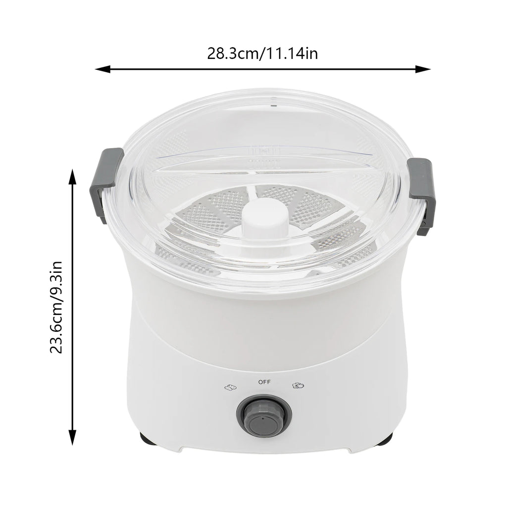 Electric Potato Peeler One‑button Automatic Spinner Peeler 85W Pure Copper Motor Multi‑Function for Home Kitchen Restaurant Use