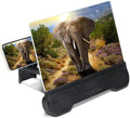 14" Cell Phone Screen Magnifier with Wireless Speaker Foldable Phone Stand with HD Screen Amplifier for Movies,Videos,Gaming Innova Techno