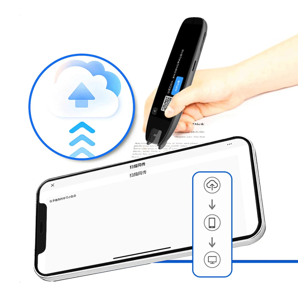 Translation Pen 142 Languages Smart Scanner Translator Pen Intelligent Scanning Point Reading Recording Pen for Teacher Student Innova Techno