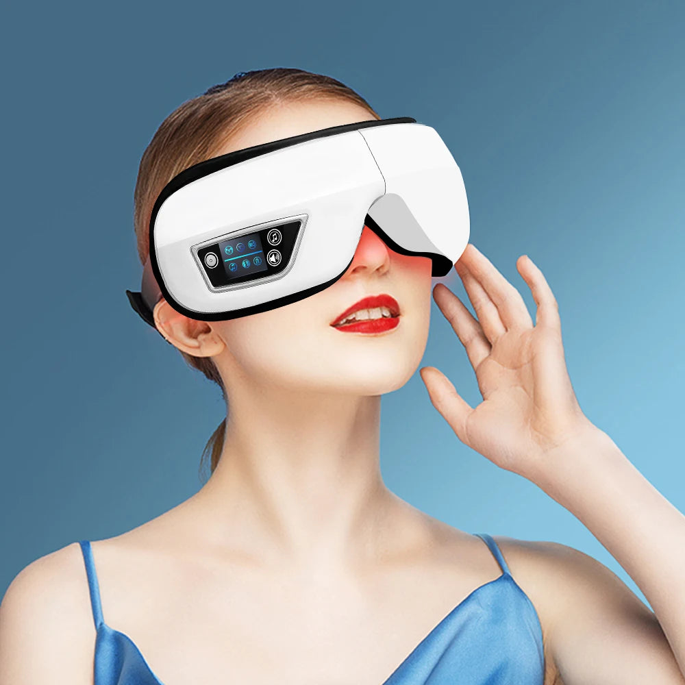 Relieves Fatigue Eye Massager Airbag Pressure Kneading Massage Device Relax Eye Improve Sleep 3D Vibration Eye Care Home Use