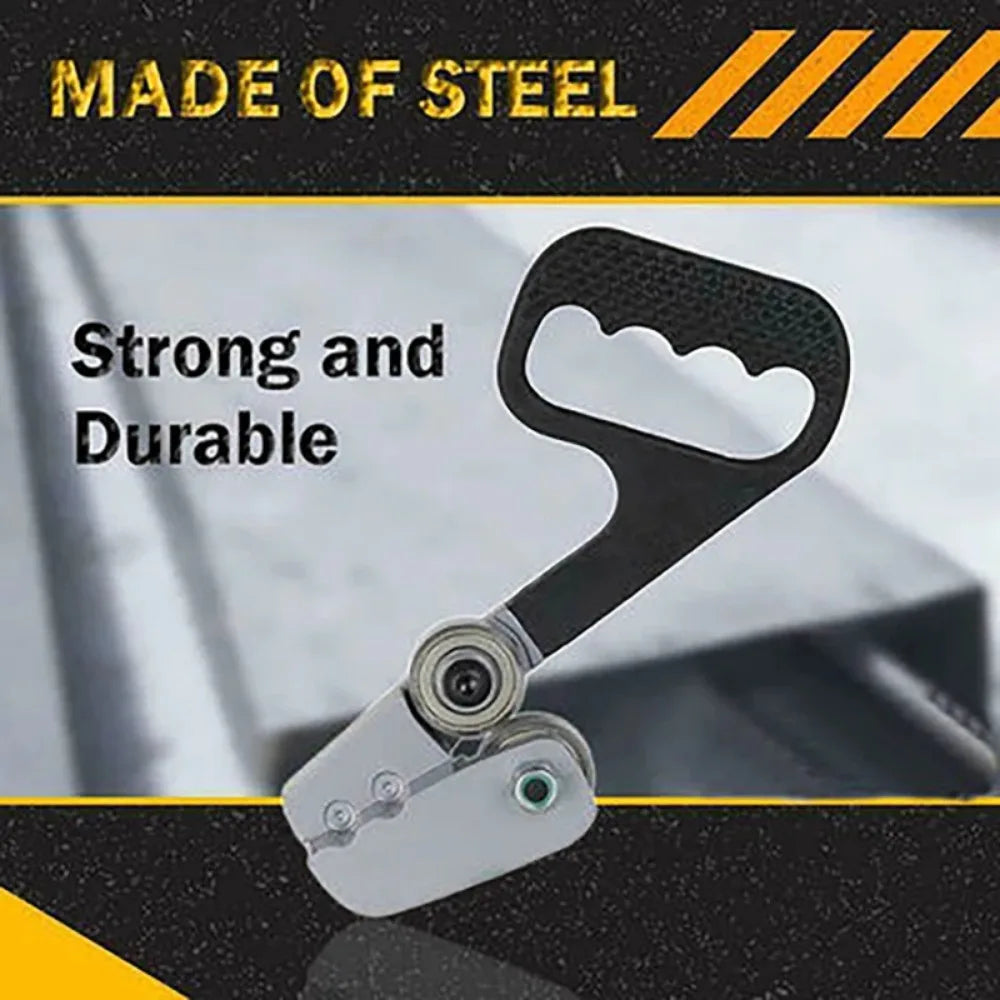 1Pcs Heavy Duty Sheet Metal Cutter Hand Pull Type Ergonomic Handle Fast Cutting Sharp Blade for Stainless Steel Plate Innova Techno