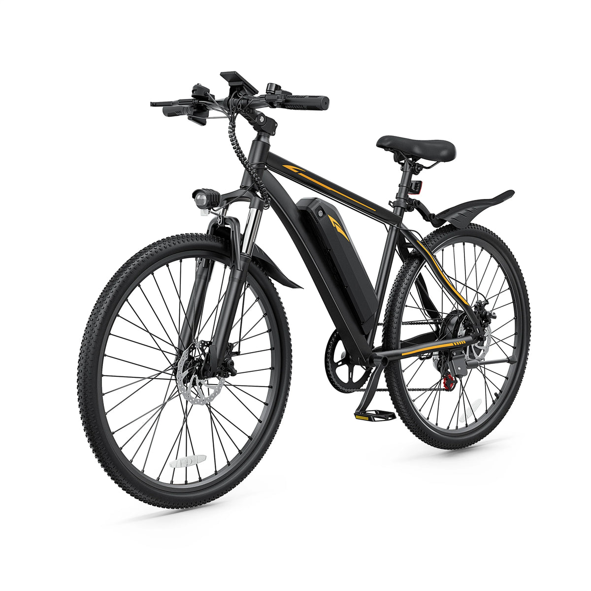 DYU M26 Electric Bicycle 1000W Peak Motor 60WH Removable Battery Electric Bike 26 Inch Mountain E-bike UL2849