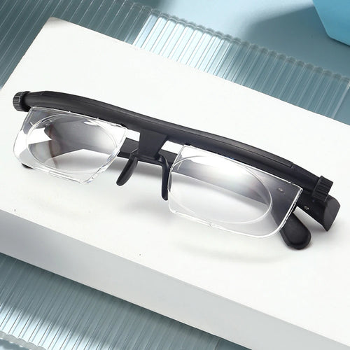 -6D To +3D Adjustable Degree Reading Glasses Variable Focus Distance Myopia Presbyopia Eyeglasses Vision Zoom Reading Glasses