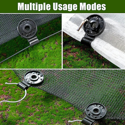 30-300pcs Shade Cloth Clips Heavy Duty Lock Grip Greenhouse Film Clip Hang Expand Instant Grommet Sunshade Net Fix Clips Tool Innova Techno