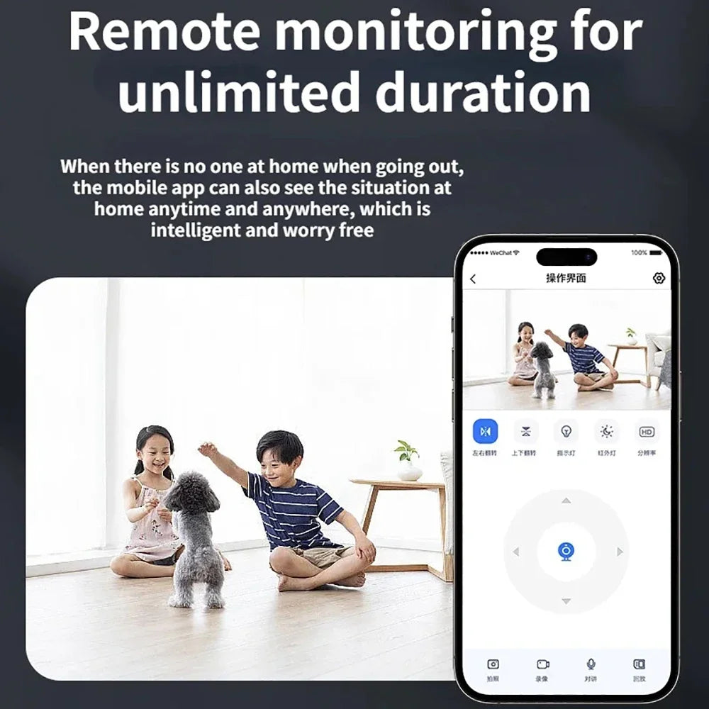 XD 1080P WiFi Mini Camera Smart Wireless Camcorder IP Camera Sport Camera Night Vision Remote Security Protection Video Recorder Innova Techno