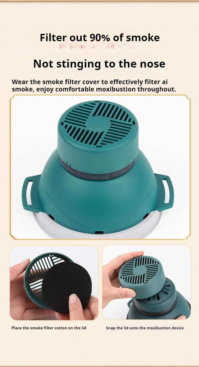 Smokeless Moxibustion Jar Moxibustion Massage Body Lumbar And Abdominal Massage Innova Techno