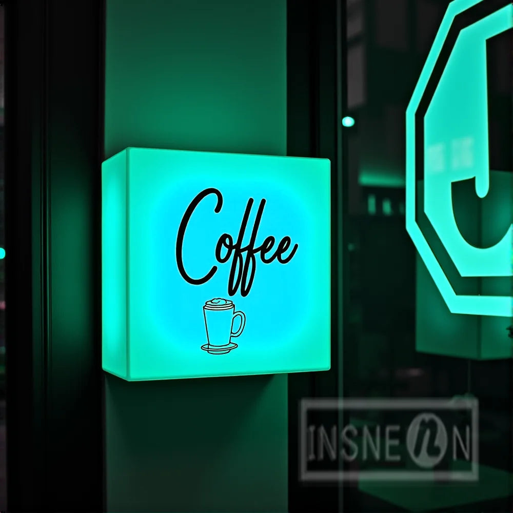 Custom Acrylic LED Light Box Sign  for Business, Acrylic Lightbox for Outdoor,Waterproof Signage for Wall Decorations Light Box Innova Techno