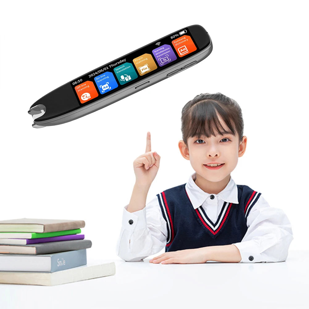 Translation Pen 142 Languages Scan Reader Device Intelligent Scanning Point Reading Smart Voice Translator Device Translator Pen