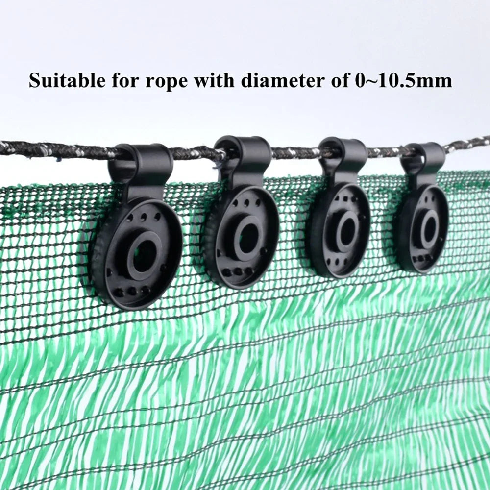 30-300pcs Shade Cloth Clips Heavy Duty Lock Grip Greenhouse Film Clip Hang Expand Instant Grommet Sunshade Net Fix Clips Tool Innova Techno