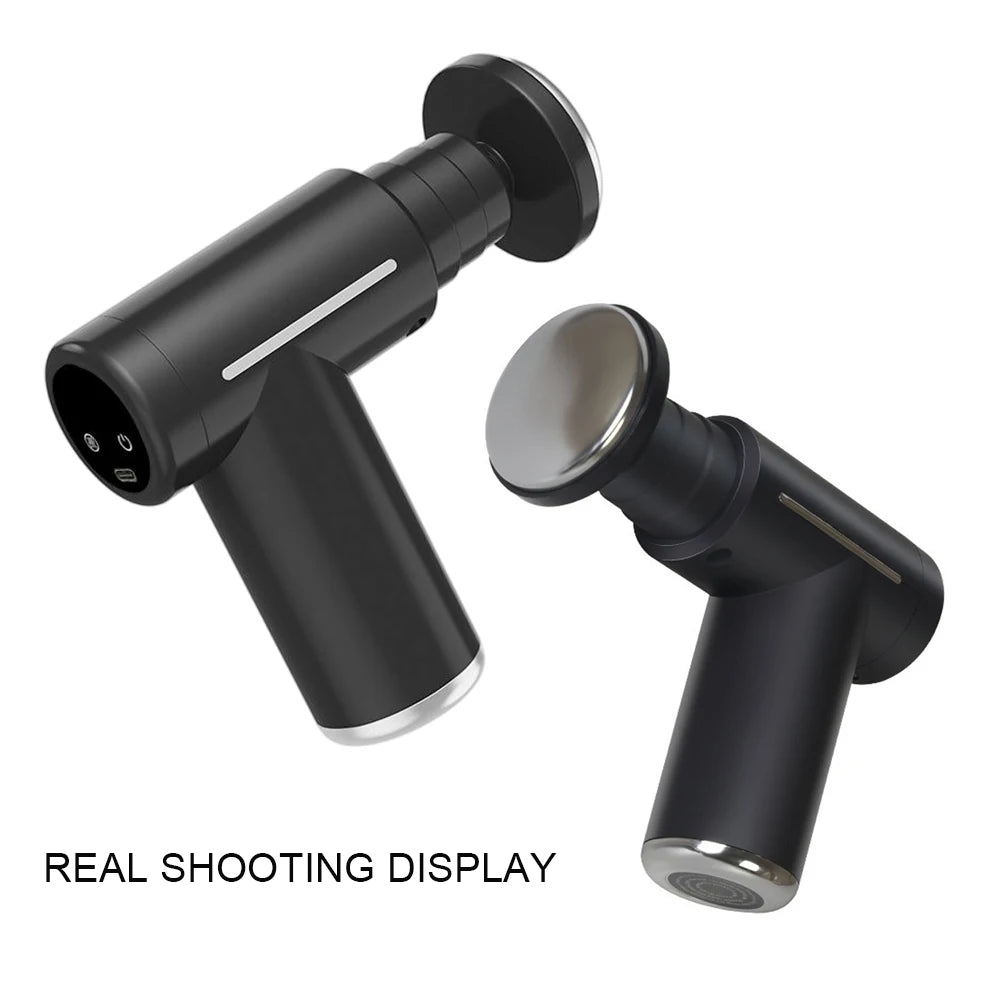 Mini Muscle Massage Gun Body Massager Deep Handheld Percussion Massager For Body Back Neck Leg Cold And Hot Compress Fascia Gun