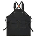 Good Thickened High Quality Cotton Canvas Summer Waterproof Apron Catering Shop Kitchen Home Gardening Commercial Waist Apron Innova Techno