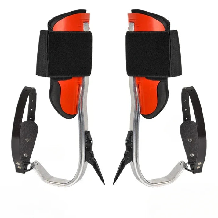Aluminum Alloy Tree Climbing Tool Foot Buckle Non-slip Shoes Foot Tie Outdoor Sports Portable and Durable Picking Tool Innova Techno