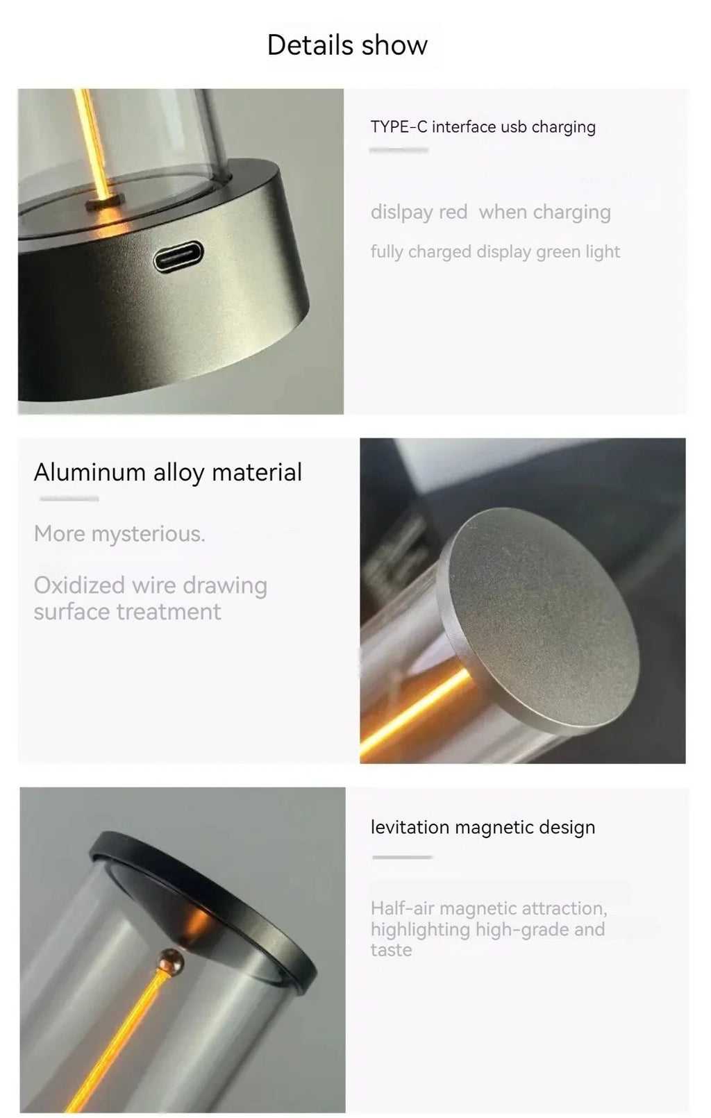 Minimalist table lamp, single table lamp, new look, large design, modern look, comfortable light Innova Techno