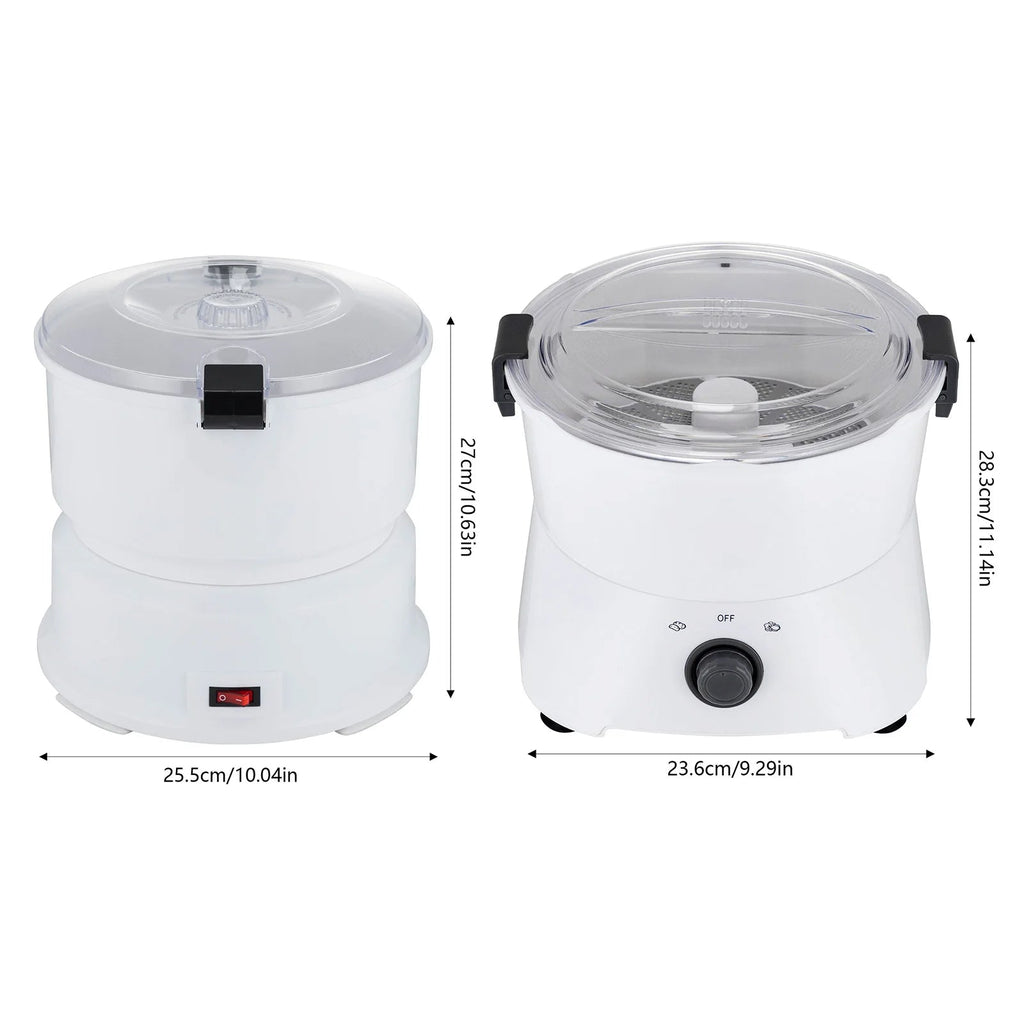 85W Electric Potato Peeler One-button Drive Automatic Peeler Spinner for Kitchens Restaurant Fast Food Shops Innova Techno