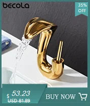 Single Handle Waterfall Bathroom Faucet Brass Gray Basin Faucet Cold And Hot Crance Faucet Sink Tap Single Handle Deck Mounted