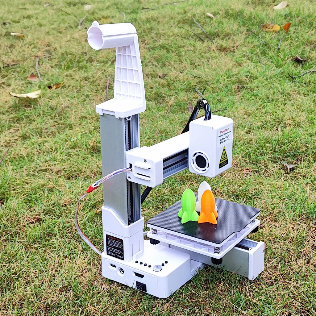 EasyThreed 3D Printer  Entry Level  Compatible with PLA TPU 1.75mm Filament  include Power Adaptor. Innova Techno