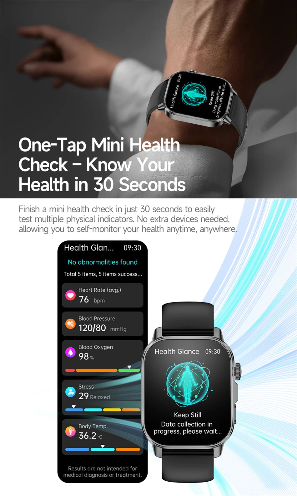 2026 New Model Uric Acid & Lipid Health Analysis Smart Watch Men ECG+PPG Bluetooth Call 2.01-inch Flashlight Smartwatch Women Innova Techno