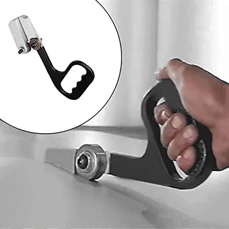 1Pcs Heavy Duty Sheet Metal Cutter Hand Pull Type Ergonomic Handle Fast Cutting Sharp Blade for Stainless Steel Plate Innova Techno
