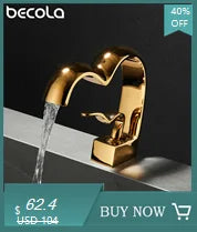 Single Handle Waterfall Bathroom Faucet Brass Gray Basin Faucet Cold And Hot Crance Faucet Sink Tap Single Handle Deck Mounted