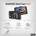 XUSHIDZ NEW 1080P HD Dash Camera Loop Recording Car Vehicle DVR Video Recorder Dashcam Night Vision 24h Parking Monitor G-sensor Innova Techno