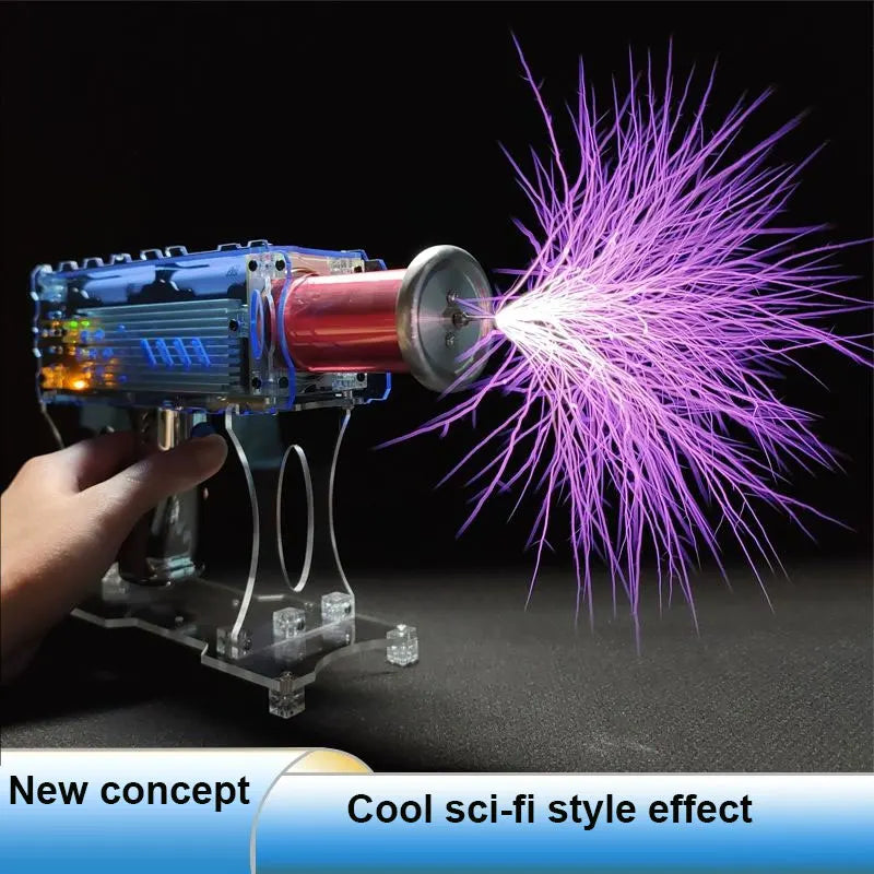 4th Generation Enhanced Adjustable arc Handheld Magnetic Energy High Voltage Generator Artificial Lightning For Tesla Coil Gun Innova Techno