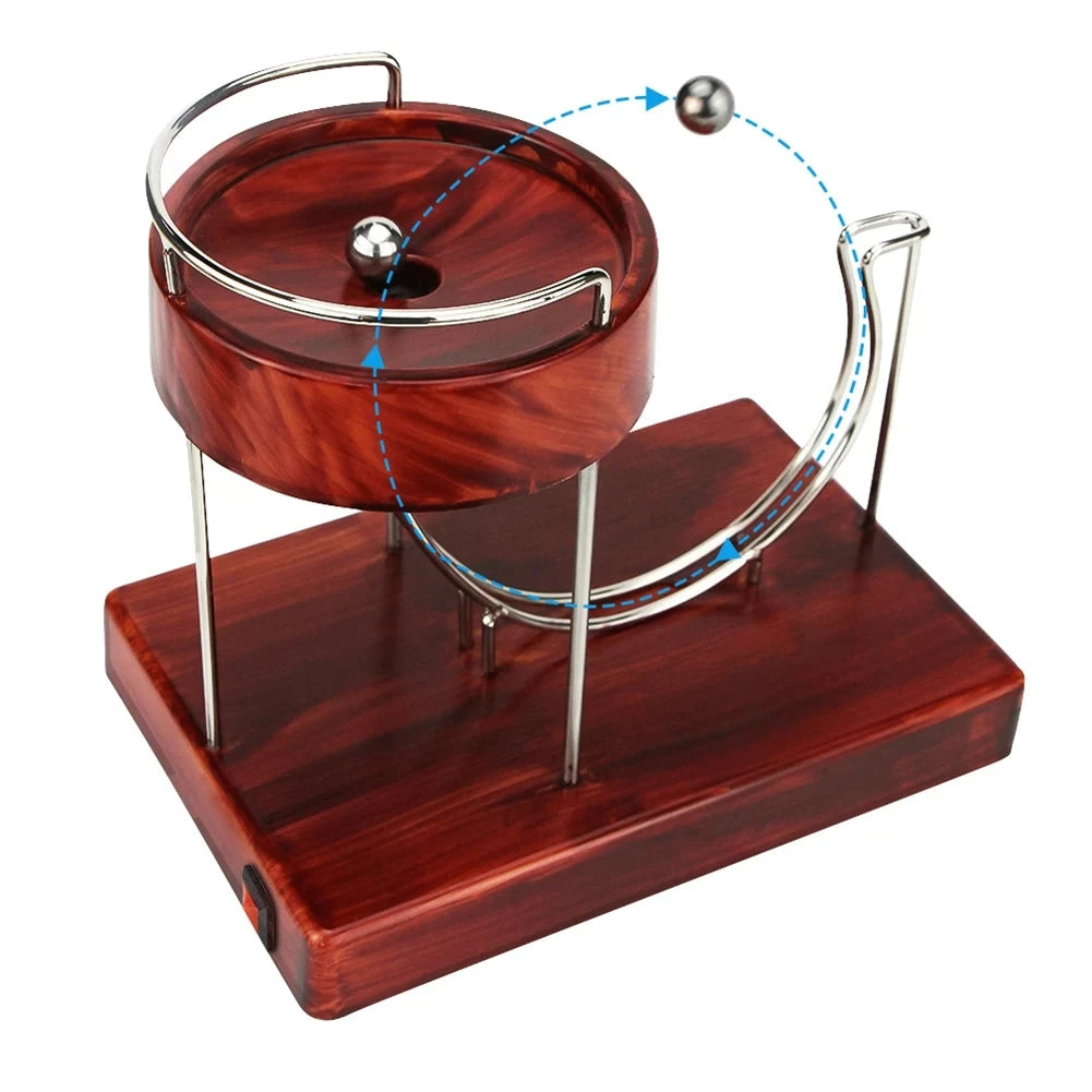 Creative Perpetual Motion Marble Machine Creative Marble Motor Energy Art Perpetual Motion Machine Desktop Miniature Home Decor Innova Techno