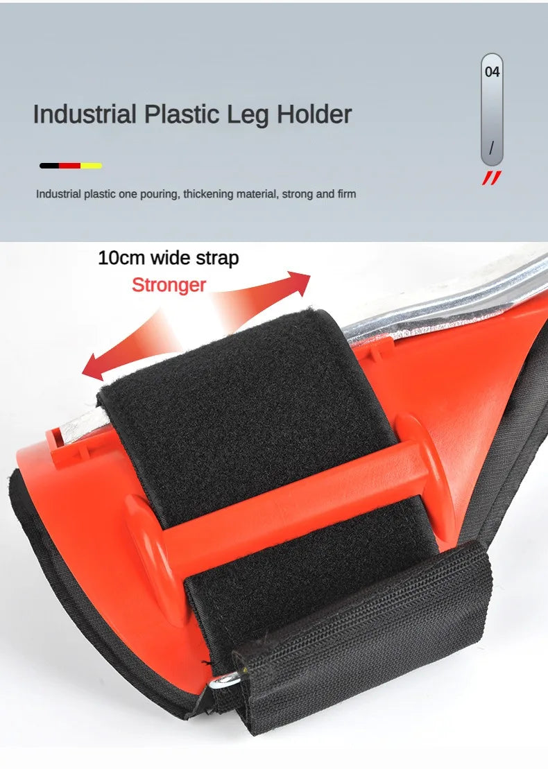 Aluminum Alloy Tree Climbing Tool Foot Buckle Non-slip Shoes Foot Tie Outdoor Sports Portable and Durable Picking Tool Innova Techno