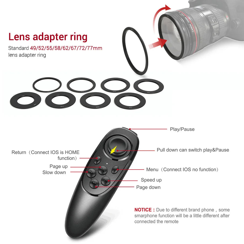 FEELWORLD TP2A Smartphone DSLR Camera Teleprompter Prompter with Remote Control Magnetic Phone Holder for Interview Live Stream