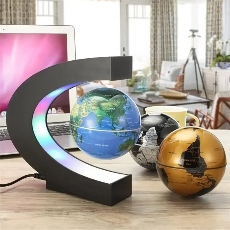 Magnetic Floating Levitation Globe LED World Map Electronic Antigravity Lamp Novelty Ball Light Home Decor Lamps Birthday Gifts Innova Techno