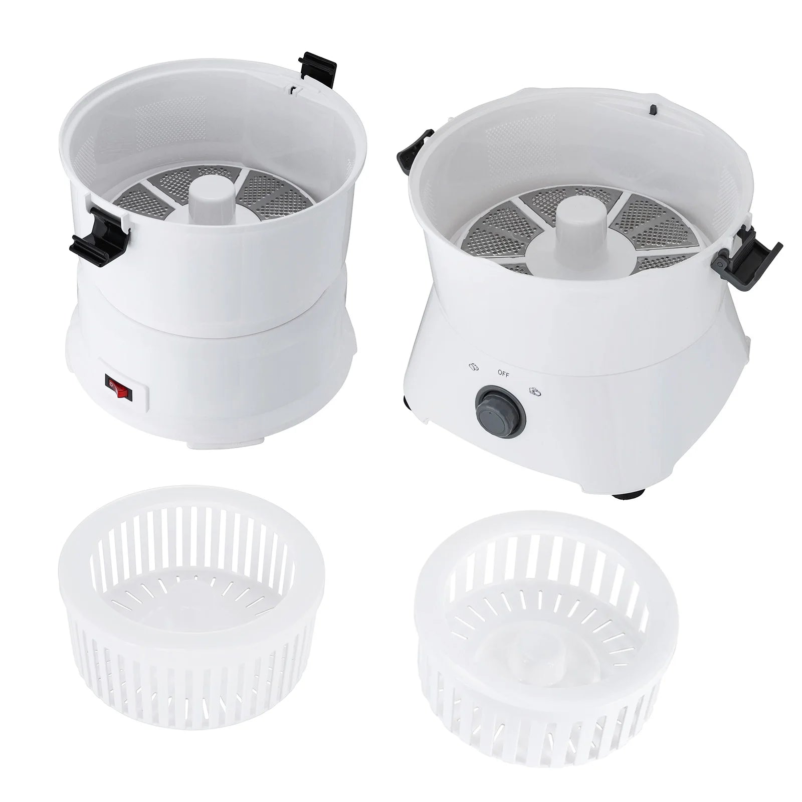 85W Electric Potato Peeler One-button Drive Automatic Peeler Spinner for Kitchens Restaurant Fast Food Shops Innova Techno