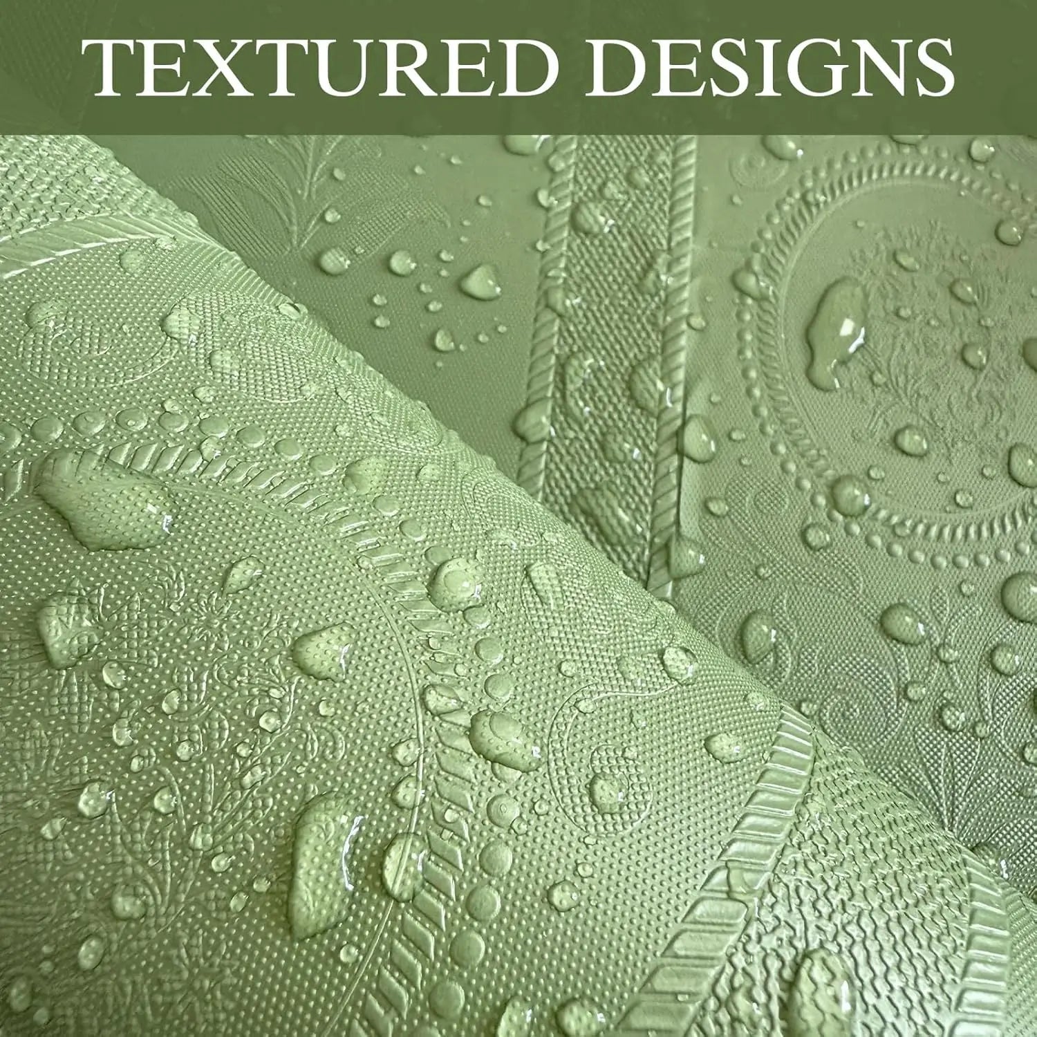3D White Embossed Peel and Stick Wallpaper Damask Textured Self Adhesive Wallpaper Modern Floral Removable Contact Paper Innova Techno